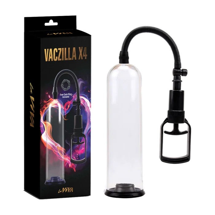 Laviva–VaczillaX4PenisPump(Clear)