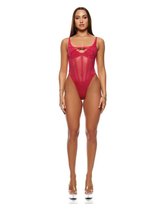 LayersToThisMeshandKnitTeddy–PinkXL