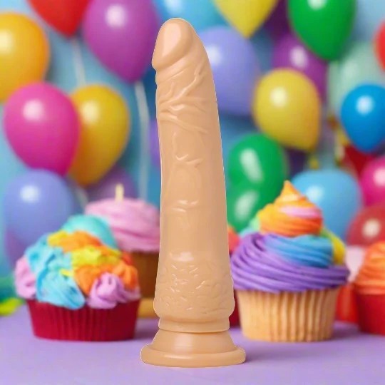 LeanLuke7InchDildowithSuctionCup