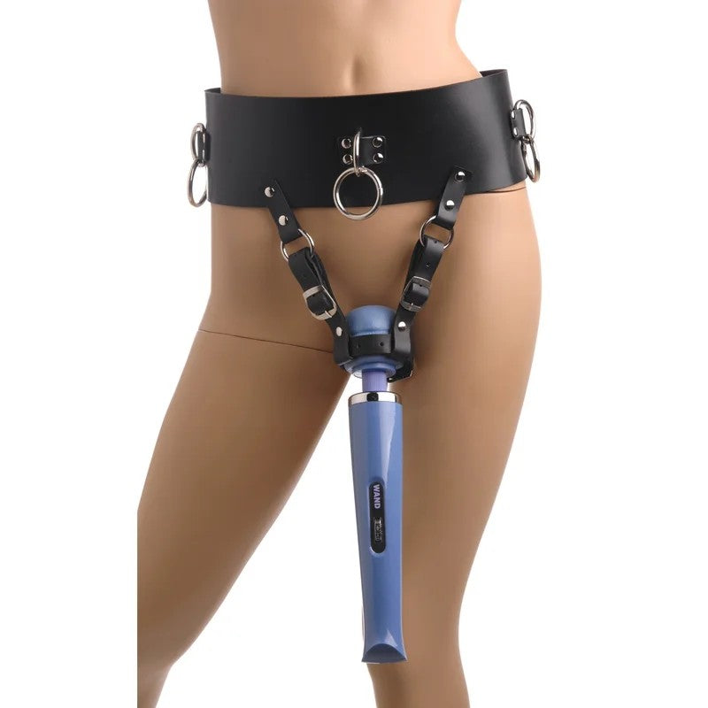LeatherForcedOrgasmBelt