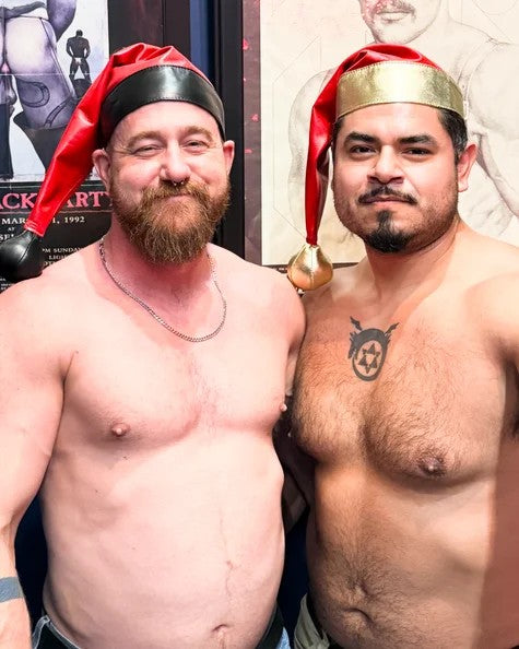 LeatherSantaHat