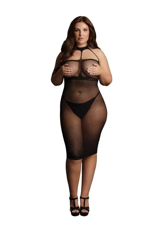 LeDesirHighNeckDress