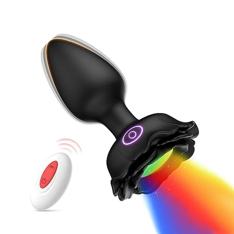 LEDVibratingButtPlugwith10Colors&VibrationSettings