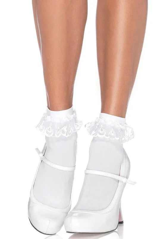 LegAvenueAnkletwithLaceRuffle