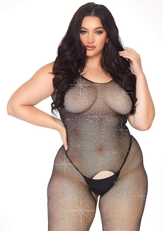 LegAvenueCrystalizedFishnetTankBodystocking