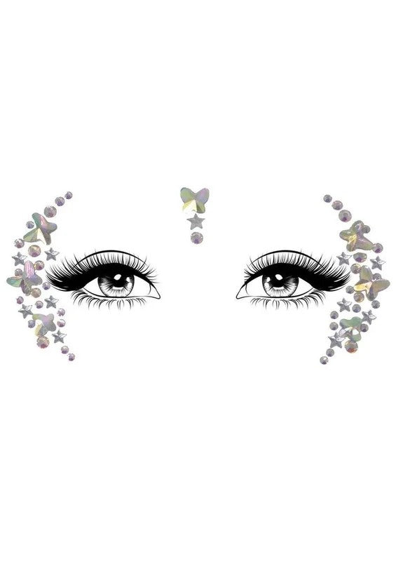 LegAvenueEleraAdhesiveFaceJewelsSticker