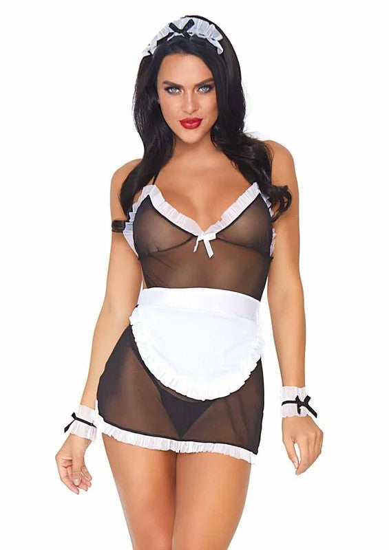 LegAvenueSeductiveFrenchMaid