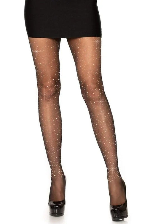 LegAvenueSpandexSheerRhinestonePantyhose
