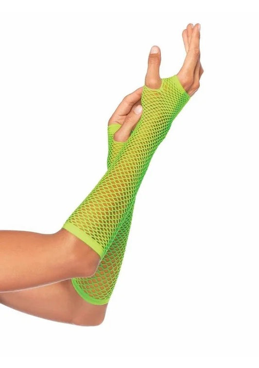 LegAvenueTriangleNetFinglerlessGloves