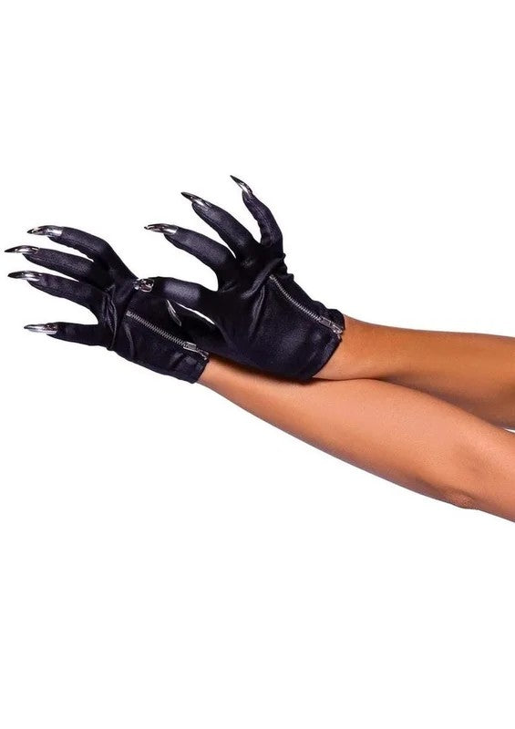 LegAvenueZip-UpClawsGloves