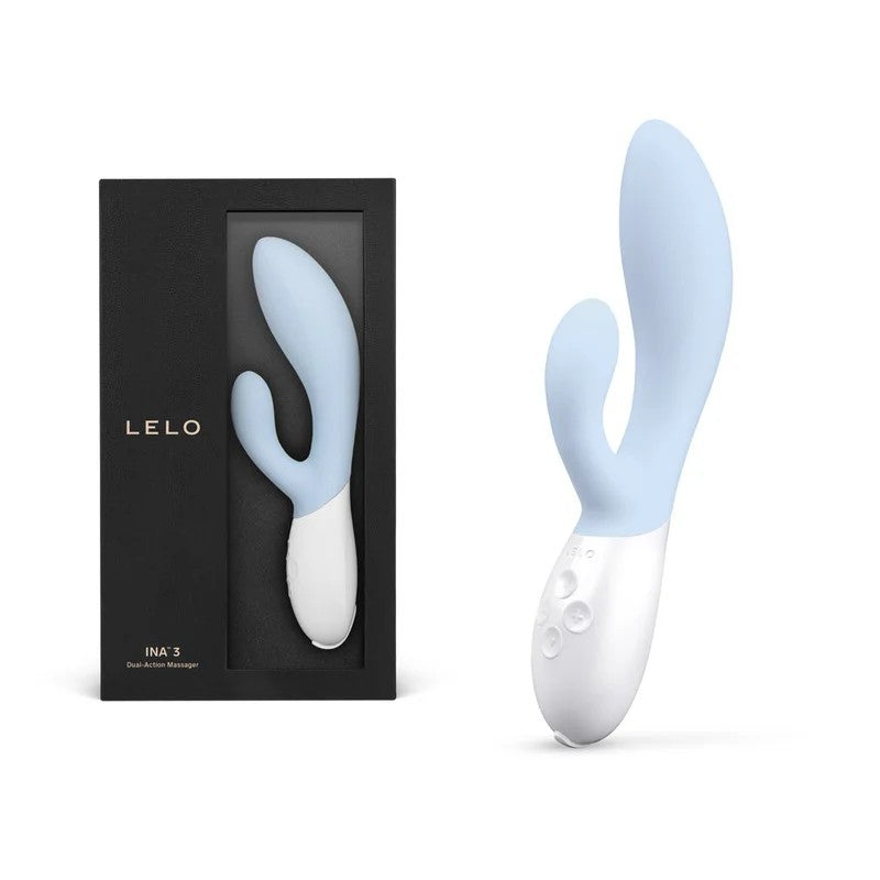 Lelo–“Ina3”Dual-ActionVibrator(Seafoam)