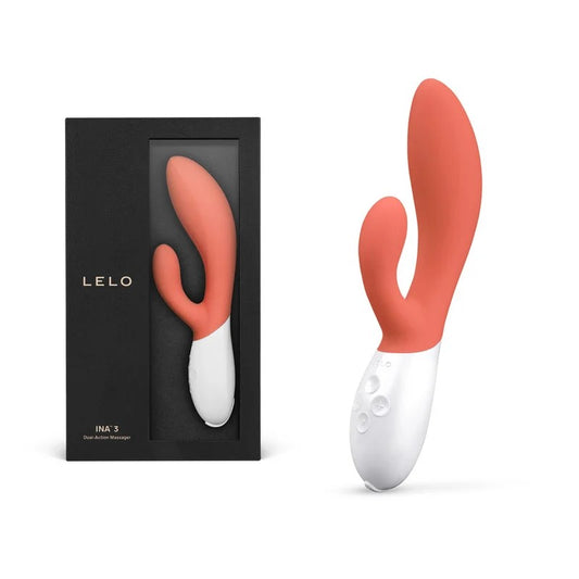 Lelo–“Ina3”Dual-ActionVibrator(Coral)