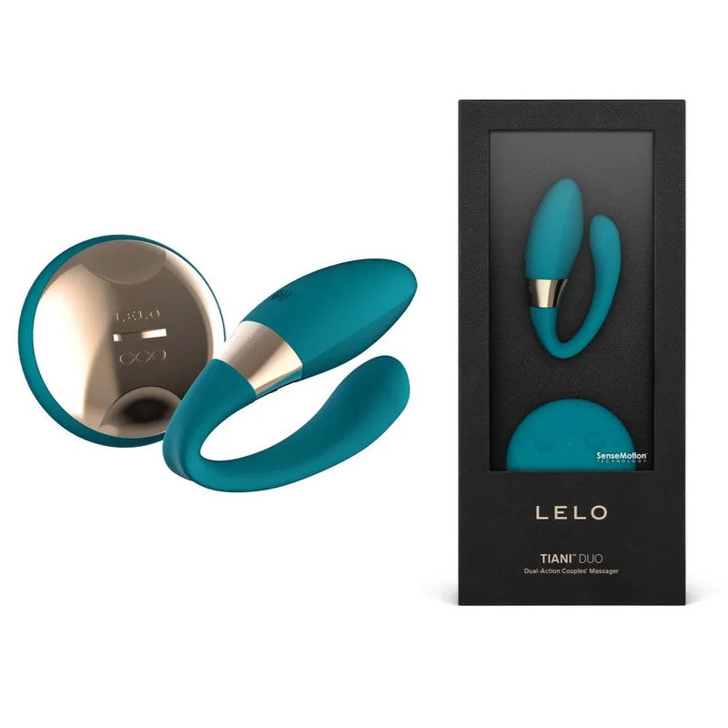 Lelo–TianiDuoDualActionCouplesMassager(TealBlue)