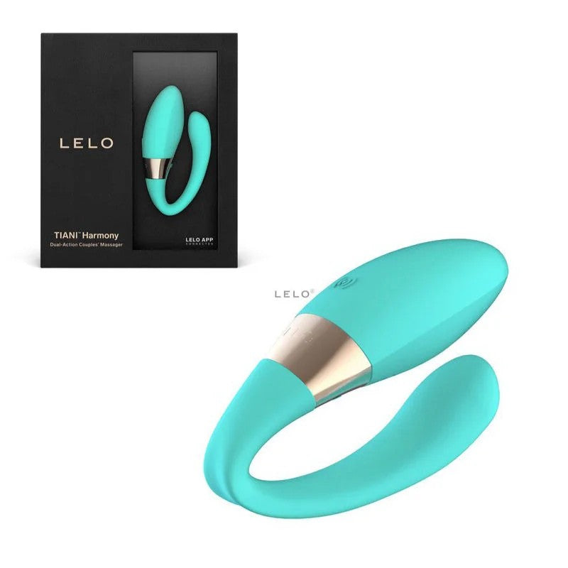 Lelo–TianiHarmonyDualActionCouplesToy–(Aqua)