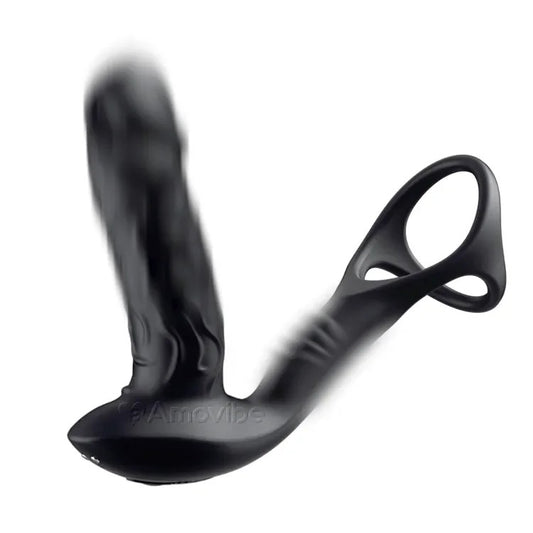 LeoKane–ProstateMassagerwith9VibrationSettings&WiggleMotions