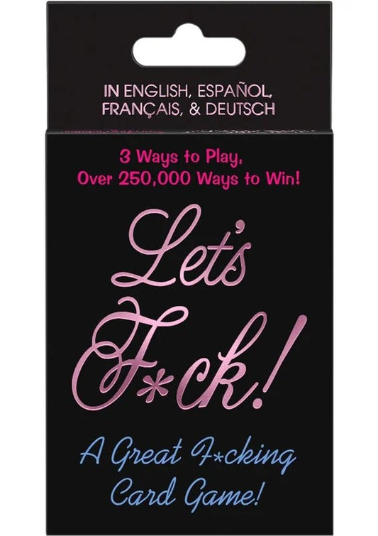 Let’sF*ck!SexPositionCardGame
