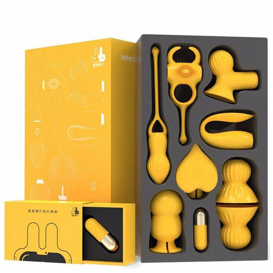 Leten7-PackMulti-FunctionalVibratorG-SpotVaginaNippleStimulator