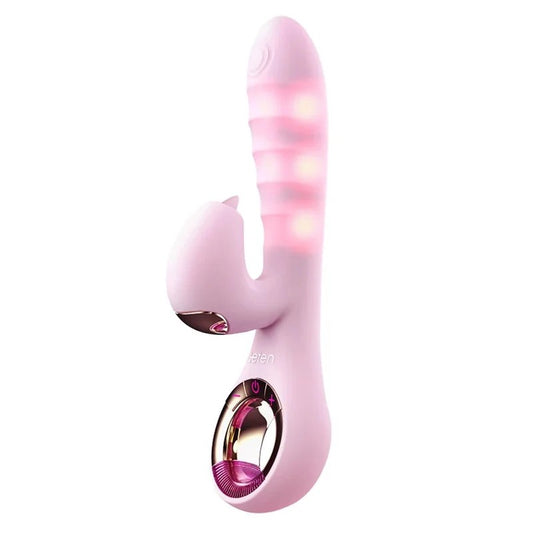 LetenInfraredRayRabbitVibratorClitoral&G-spotStimulatorforWomen