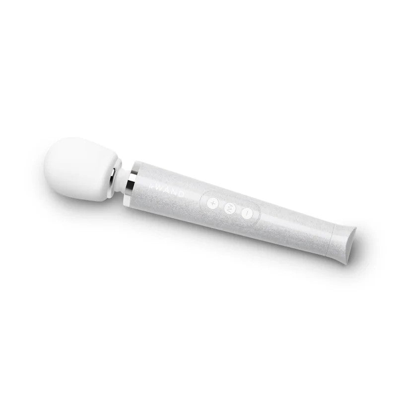 LeWand–“AllThatGlimmers”PetiteRechargeableWandMassager(GlitteryWhite)