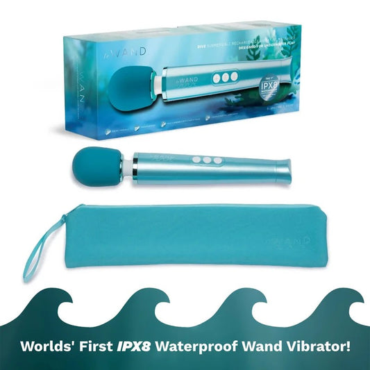 LeWand–“Dive”SubmersibleWandMassager(Blue)