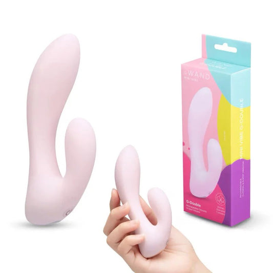 LeWand–G-DoubleRechargeableRabbitVibrator(Pink)