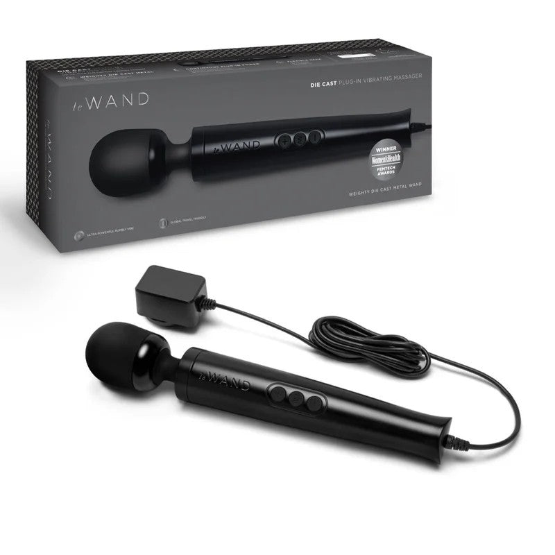 LeWand–LeWandDieCastPlug-InMassager(Black)