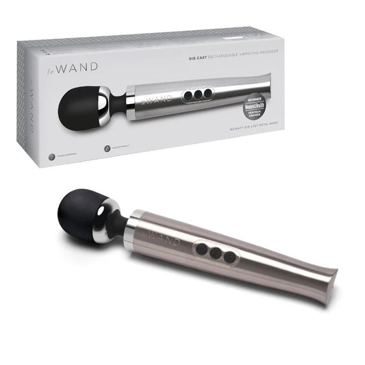 LeWand–LeWandDieCastRechargeableMassager(Silver)