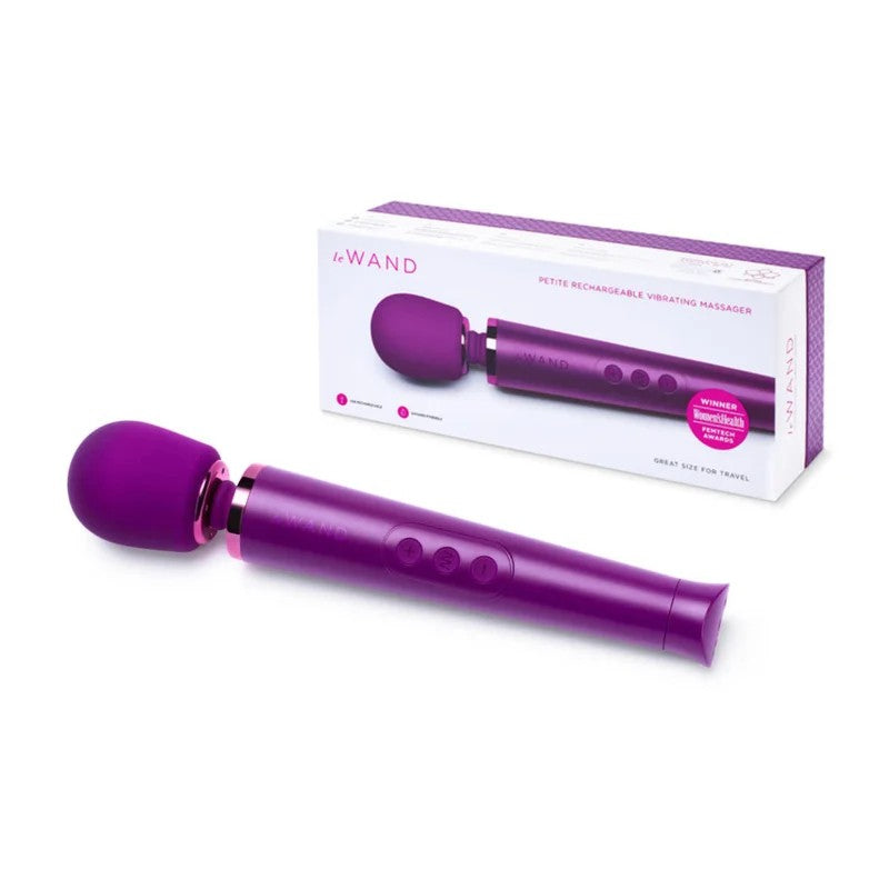 LeWand–PetiteRechargeableVibratingMassager(CherryViolet)