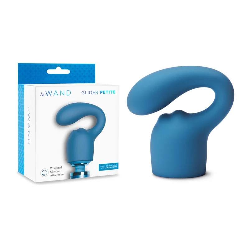 LeWand–PetiteSiliconeGliderWeightedAttachment(Blue)