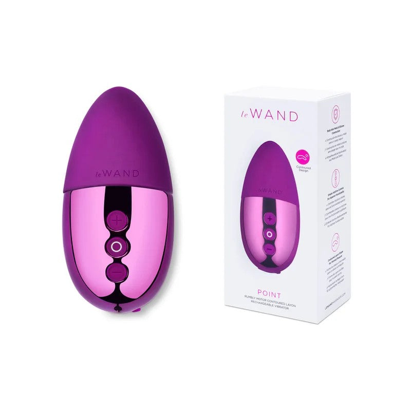 LeWand–PointLay-onClitoralVibrator(CherryViolet)