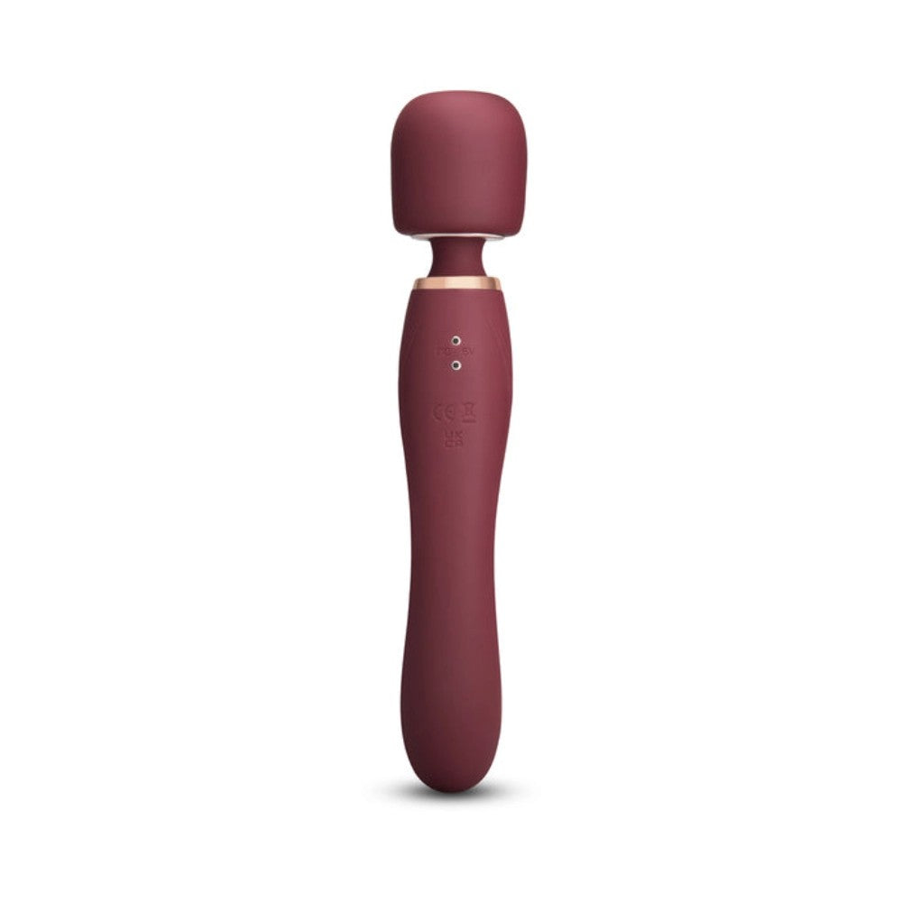 LeWandFlatTopFusionGLuxuryWandVibratorsDualEndedPowerfulRumblySensationsforWomen