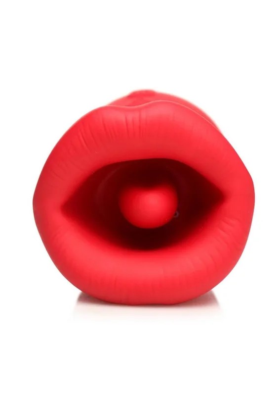 LickgasmKissMeMoreKissing,SuckingandVibratingRechargeableSiliconeClitoralVibrator