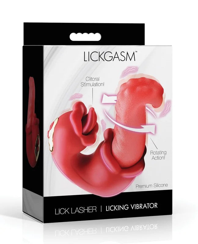 LickgasmLickLasherLickingVibrator–Red