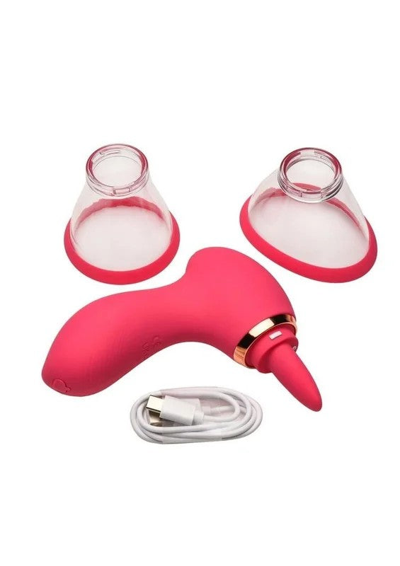 LickgasmPlumpPleasureLickingandSuckingRechargeableSiliconeClitoralStimulator