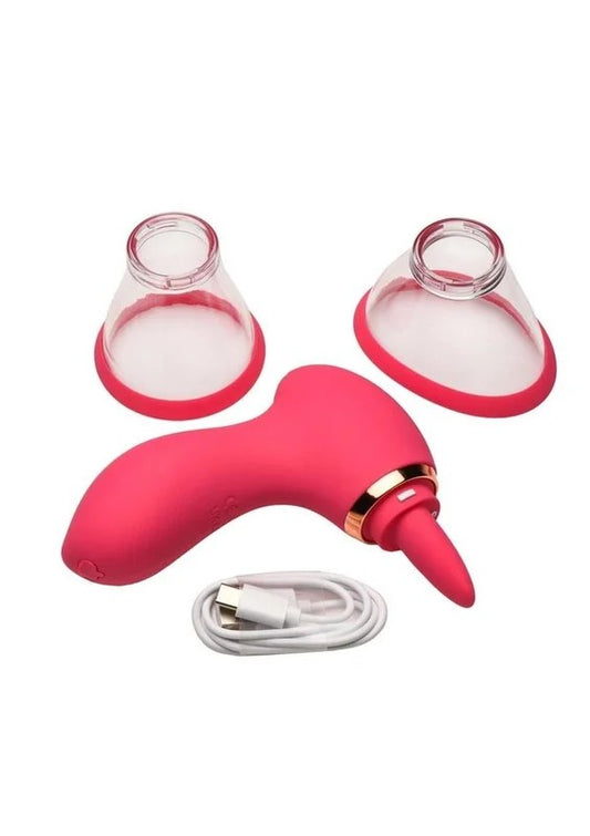 LickgasmPlumpPleasureLickingandSuckingRechargeableSiliconeClitoralStimulator