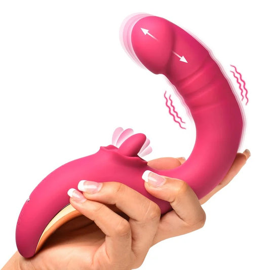 LickgasmTeaseandPleaseThrustingandLickingVibrator