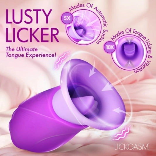LickgasmTongueLicking&SuckingClitorisVibratorPussyMassagerQuiteVibeForSoloPlay