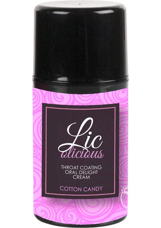LicoliciousThroatCoatingOralDelightCreamCottonCandy