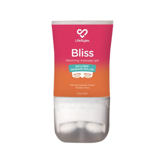 Lifestyles–“Bliss”WarmingMassageGelWithMassageRollerApplicator(120ml)