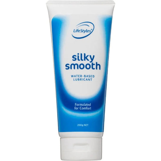 Lifestyles–SilkySmoothLubricant200g|Water-BasedPersonalLubricant