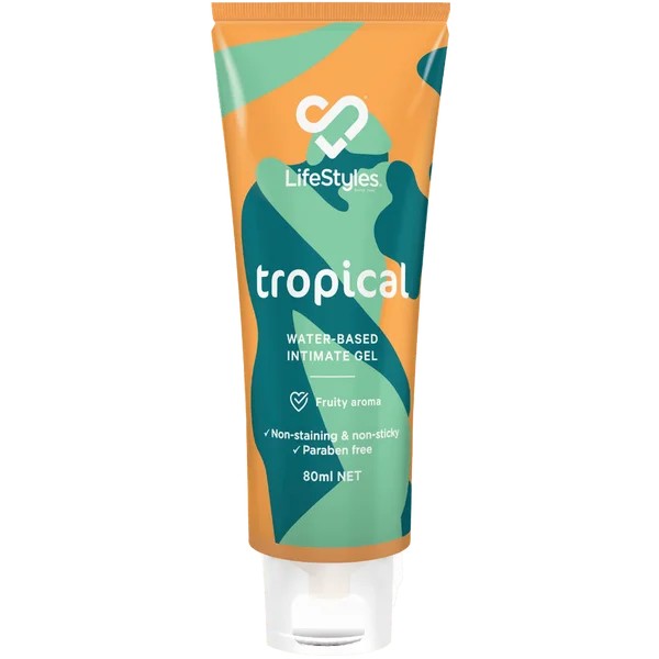 LifeStyles–Tropical80ml|Water-BasedIntimateGel