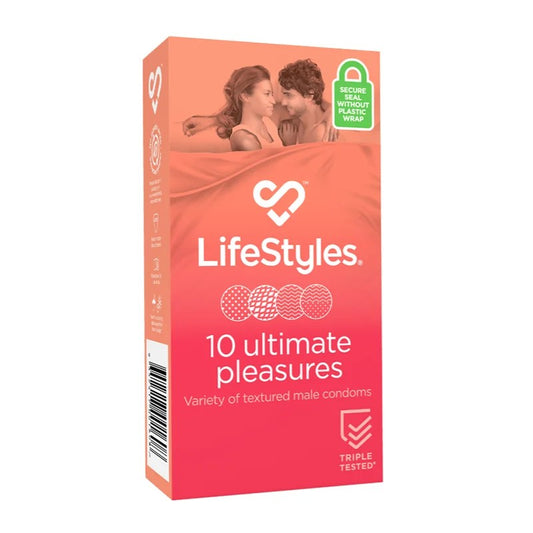 Lifestyles–UltimatePleasuresVarietyTexturedCondoms(10pk)