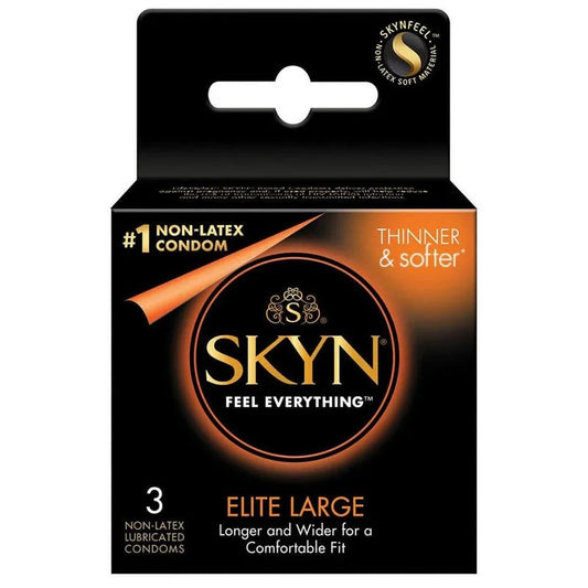 LifestylesSkynOriginalNonLatexLubricatedCondoms3-Pack–Large