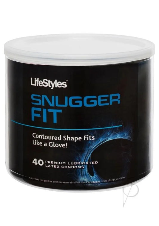 LifeStylesSnuggerFit40PremiumLubricatedLatexCondoms