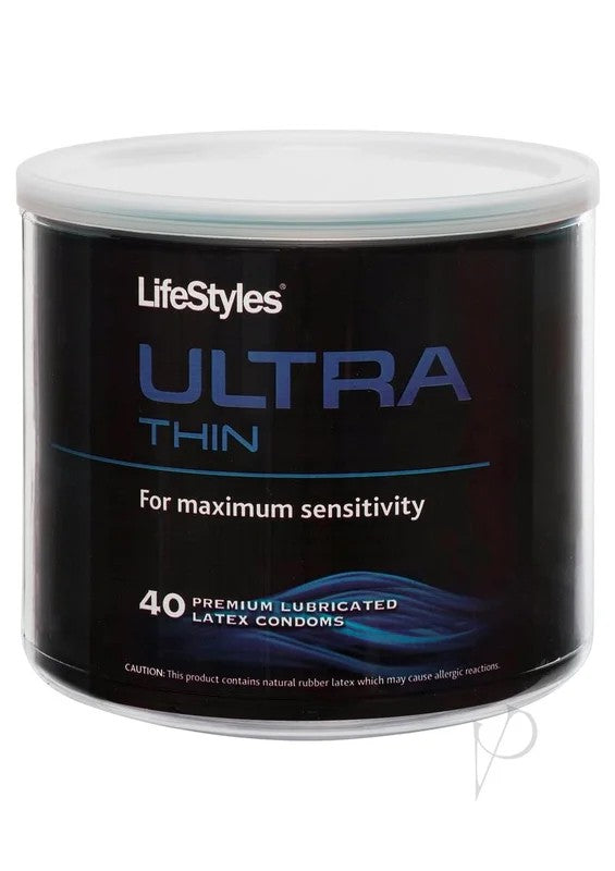 LifeStylesUltraThin40LubricatedLatexCondoms