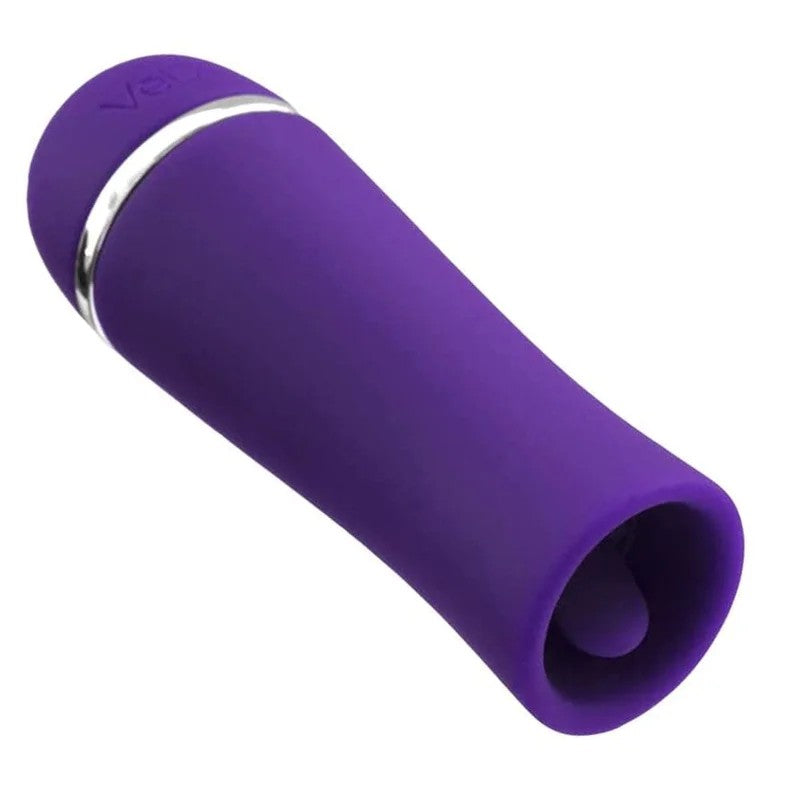 LikiSiliconeFlickerVibrator–Rechargeable–Purple