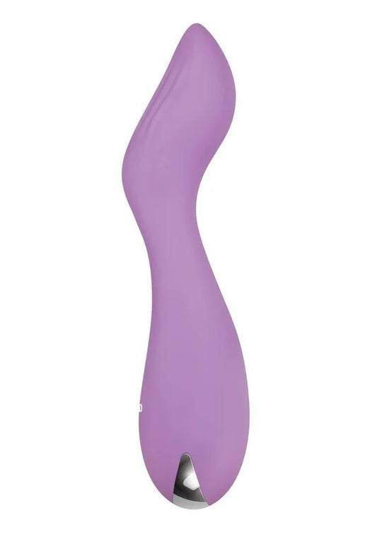 LilacGRechargeableSiliconeVibrator