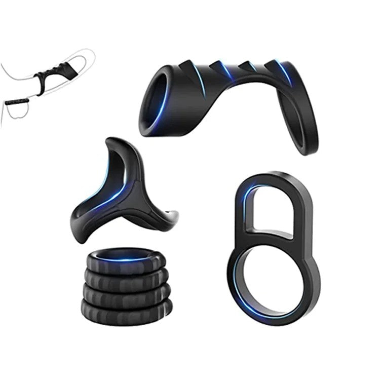 LiquidSiliconePenisRingset