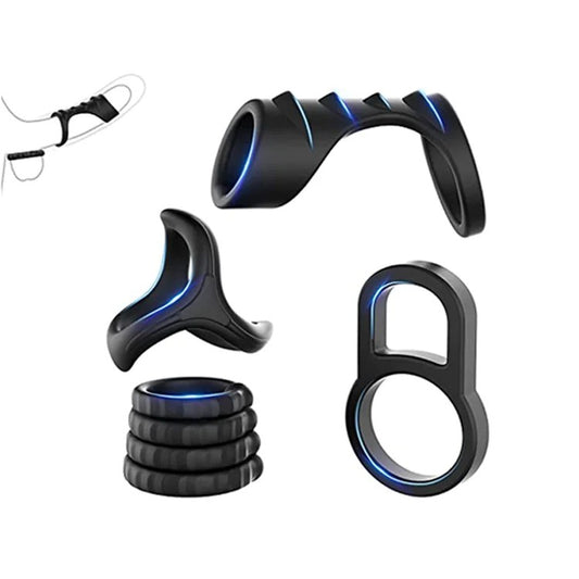 LiquidSiliconePenisRingset
