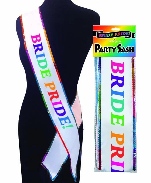 LittleGenie–“BridePride”PartySash